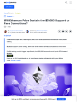 What’s Next for Ethereum After the $3,000 Psychological Level?