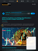 ATOM Price Prediction: Lower Bollinger Band Showdown — Bounce to $1.55 or Collapse Toward $1.40? - Blockchain.News