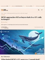 DEXE approaches $15 as buyers lurk: Is a 45% rally in danger? - AMBCrypto
