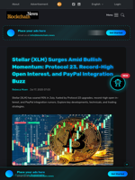 Stellar (XLM) Surges Amid Bullish Momentum: Protocol 23, Record-High Open Interest, and PayPal Integration Buzz - Blockchain.News
