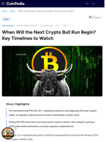 When Will the Next Crypto Bull Run Begin? Key Timelines to Watch