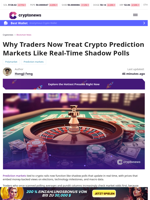 Billions in Bets: Why Traders Trust Prediction Markets