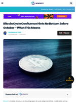 Bitcoin Cycle Confluence Hints No Bottom Before October - What This Means