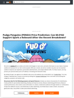 Pudgy Penguins (PENGU) Price Prediction: Can $0.0162 Support Spark a Rebound After the Recent Breakdown? - Brave New Coin