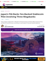 Japan’s FSA Backs Stablecoin Pilot Involving Three Megabanks