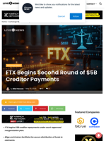 FTX Begins Second Round of $5B Creditor Payments | Live Bitcoin News