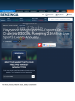 Playnance Brings Sports & Esports On-Chain via $GCOIN, Powering 2.5 Million Live Sports Events Annually  - Benzinga