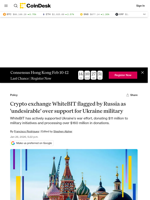 Russia labels crypto exchange WhiteBIT as 'undesirable'