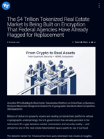 The $4 Trillion Tokenized Real Estate Market Is Being Built on Encryption That Federal Agencies Have Already Flagged for Replacement | Visionary Financial