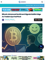 Bitcoin Advanced Sentiment Signals Bullish Edge As Traders Eye Fed Pivot