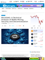 BlockDAG: A Technical Analysis of BDAG Mining, Security and Decentralization