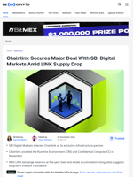 Chainlink’s CCIP Now Powers SBI Digital Markets’ Expansion