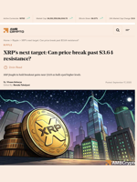XRP’s next target: Can price break past $3.64 resistance? - AMBCrypto