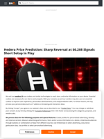 Hedera Price Prediction: Sharp Reversal at $0.208 Signals Short Setup in Play - Brave New Coin