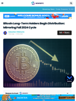 Bitcoin Long-Term Holders Begin Distribution: Mirroring Fall 2024 Cycle