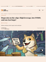 Dogecoin on the edge: High leverage, low FOMO, and one last hope! - AMBCrypto