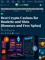 Best Crypto Casinos for Roulette and Slots [Bonuses and Free Spins] - Crypto Daily