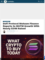 DeFi Protocol Mutuum Finance Reports 3x MUTM Growth With Nearly $21M Raised - TechBullion