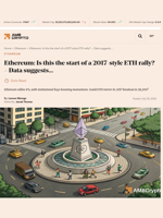 Ethereum: Is this the start of a 2017-style ETH rally? - Data suggests... - AMBCrypto