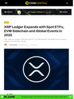 XRP Ledger Expands with Spot ETFs, EVM Sidechain and Global