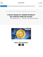 Is Bitcoin Ready for a Bullish Breakout? Key Indicator Holds the Answer