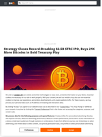 Strategy Closes Record-Breaking $2.5B STRC IPO, Buys 21K More Bitcoins in Bold Treasury Play - Brave New Coin