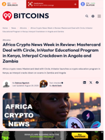 Africa Crypto News: Mastercard-Circle Deal, InVastor in Kenya