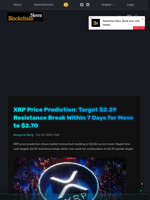 XRP Price Prediction: Target $2.29 Resistance Break Within 7 Days for Move to $2.70 - Blockchain.News