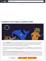 DeepSeek's Top 4 Cryptos to Explode in 2025
