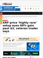 XRP price ‘highly rare’ setup eyes 60% gain past $3, veteran trader says - The Crypto News Wire