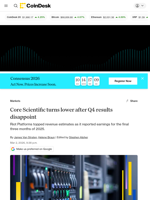 Core Scientific turns lower after Q4 results disappoint