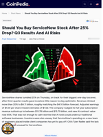 Should You Buy ServiceNow Stock After 25% Drop? Q3 Results And AI Risks