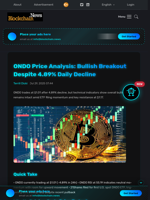 ONDO Price Analysis: Bullish Breakout Despite 4.89% Daily Decline - Blockchain.News