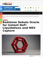 Redstone Debuts Oracle for Instant DeFi Liquidations and MEV Capture    - The Crypto News Wire