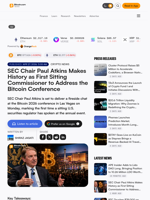 SEC Chair Paul Atkins Makes History as First Sitting Commissioner to Address the Bitcoin Conference