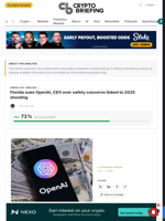 Florida sues OpenAI, CEO over safety concerns linked to 2025 shooting