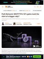 Pyth Network: Will PYTH's 12% gains mark the start of a bigger rally? - AMBCrypto