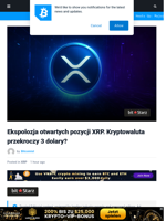 Eksplozja otwartych pozycji XRP. Token przekroczy 3 dolary?