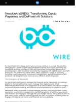 NexulonAI ($NEX): Transforming Crypto Payments and DeFi with AI Solutions - Visionary Financial