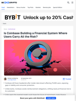 When the Bank Looks Like Coinbase, Who Holds the Risk?