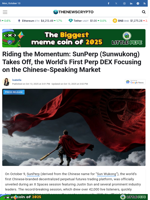 Riding the Momentum: SunPerp (Sunwukong) Takes Off, the World's First Perp DEX Focusing on the Chinese-Speaking Market