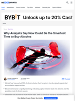 3 Signs It’s Time to Buy Altcoins, According to Analysts