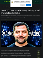How KYC Laws Are Worsening Privacy - And Why ZK Proofs Matter