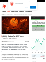 $PUMP Tanks After 2.5B Token Transfer Sparks Panic - NullTX