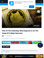 Year Of The Underdog: Why Dogecoin Is On The Verge Of A Major Recovery | Bitcoinist.com