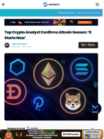 Top Crypto Analyst Confirms Altcoin Season: ‘It Starts Now’
