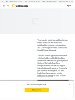 Justin Sun Emerges as Biggest TRUMP Holder With $21.9M Stake