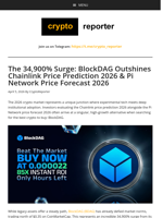 The 34,900% Surge: BlockDAG Outshines Chainlink Price Prediction 2026 & Pi Network Price Forecast 2026