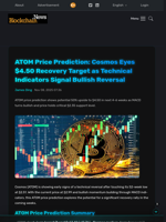 ATOM Price Prediction: Cosmos Eyes $4.50 Recovery Target as Technical Indicators Signal Bullish Reversal - Blockchain.News