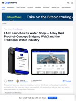 LAKE Launches Its Water Shop